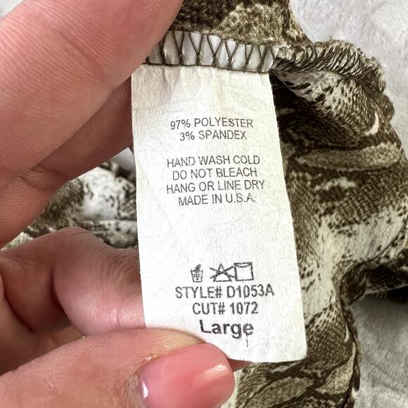 naked wardrobe Women‎ L Snake Cowl Neck Midi/Maxi Dress Grungecore Whimsygoth - Picture 7 of 9